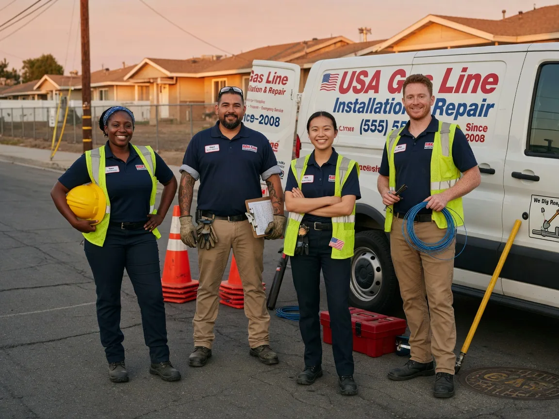 Gas Line Installation company in Maricopa, CA